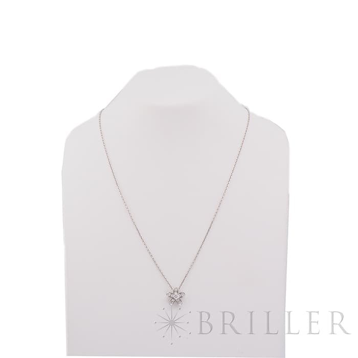 Van Cleef & Arpels ヴァン クリーフ&アーペル ソクラテス ペンダント ネックレス 1フラワー ホワイトゴールド ダイヤモンド VCARG44200 13