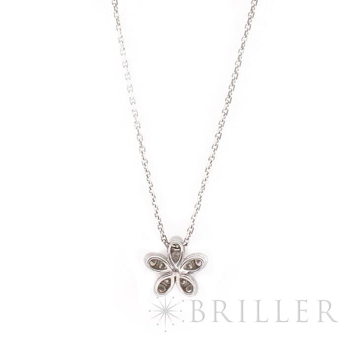 Van Cleef & Arpels ヴァン クリーフ&アーペル ソクラテス ペンダント ネックレス 1フラワー ホワイトゴールド ダイヤモンド VCARG44200 1