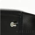 HERMES エルメス ケリー 25 外縫い シェーブル ブラック シルバー金具 18