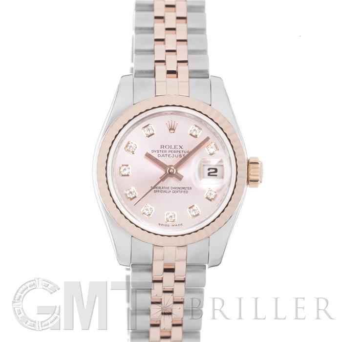 ロレックス レディース デイトジャスト 4コマ ジュビリーブレ Z K18/SS 中古)ROLEX ロレックス デイトジャスト 179171G ピンク ジュビリー