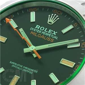 ROLEX ロレックス ミルガウス 116400GV ブラック