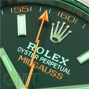 ROLEX ロレックス ミルガウス 116400GV ブラック
