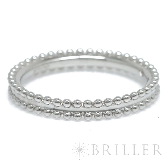 ヴァンクリーフ&アーペル エステル プラチナリング 50 サイズ 10号 新品)Van Cleef & Arpels ヴァン クリーフ&アーペル エステル マリッジ