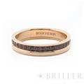 BOUCHERON　ブシュロン キャトル クラシック リング ハーフ ピンクゴールド ブラウンPVD 13号 JAL00175 メイン
