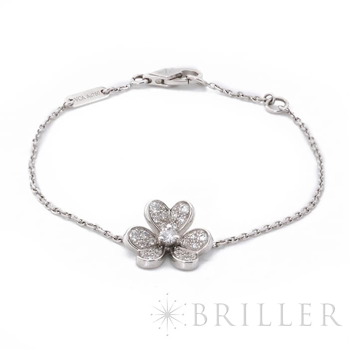 ヴァンクリーフ&アーペルフリヴォルブレスレットᏦ18ホワイトゴールドダイヤモンド ヴァンクリーフ&アーペルフリヴォルブレスレットᏦ18ホワイトゴールド