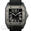 CARTIER カルティエ サントス 100 LM ADLCコーティング チタンベゼル W2020010