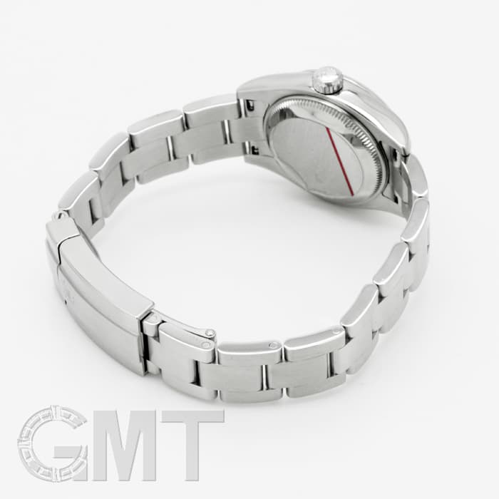 ROLEX ロレックス オイスターパーペチュアル 176200 ブラック 369 ピンクバー 16