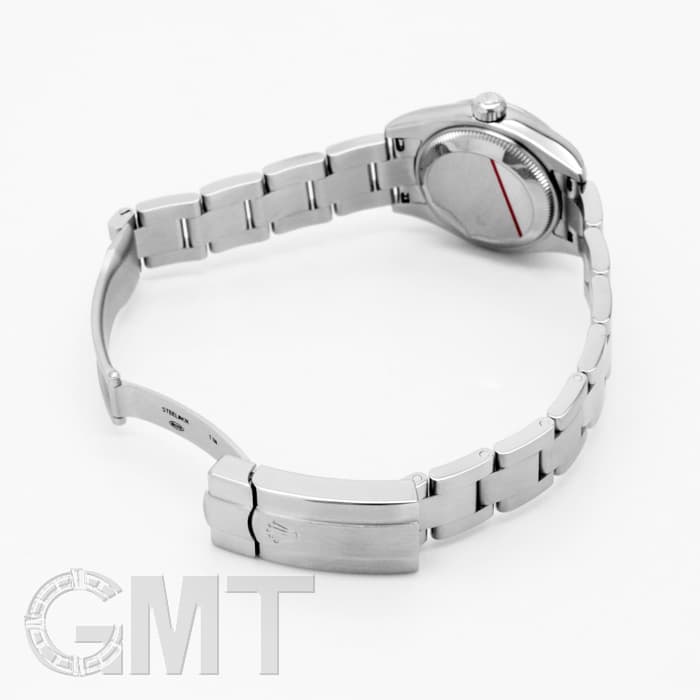 ROLEX ロレックス オイスターパーペチュアル 176200 ブラック 369 ピンクバー 19