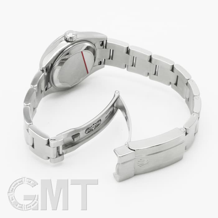 ROLEX ロレックス オイスターパーペチュアル 176200 ブラック 369 ピンクバー 25