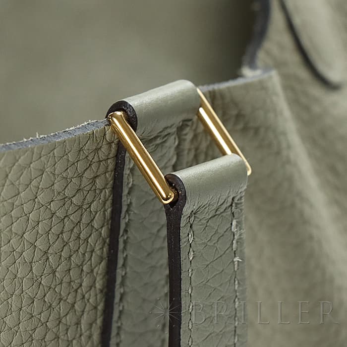 HERMES エルメス ピコタン ロック PM トリヨンクレマンス セージ ゴールド金具 12