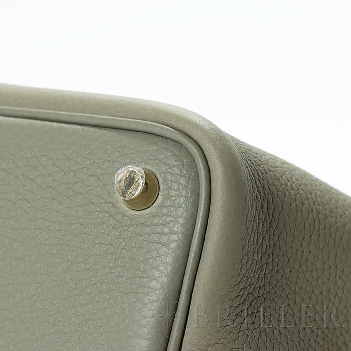 HERMES エルメス ピコタン ロック PM トリヨンクレマンス セージ ゴールド金具 19