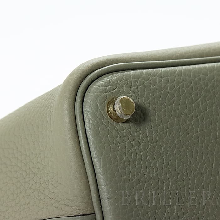HERMES エルメス ピコタン ロック PM トリヨンクレマンス セージ ゴールド金具 20