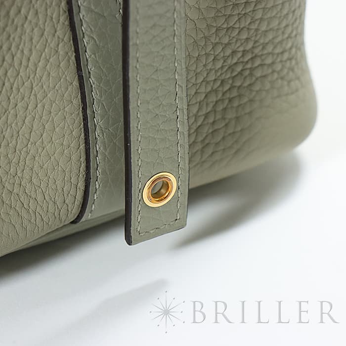 HERMES エルメス ピコタン ロック PM トリヨンクレマンス セージ ゴールド金具 25