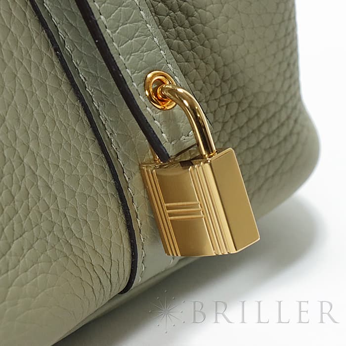 HERMES エルメス ピコタン ロック PM トリヨンクレマンス セージ ゴールド金具 8