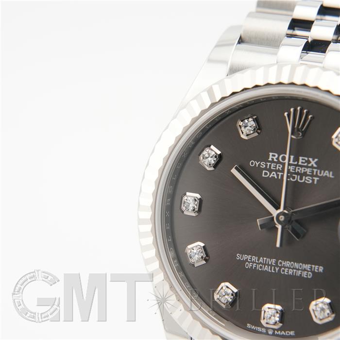 ROLEX ロレックス デイトジャスト 31 278274G グレー ジュビリーブレスレット 9