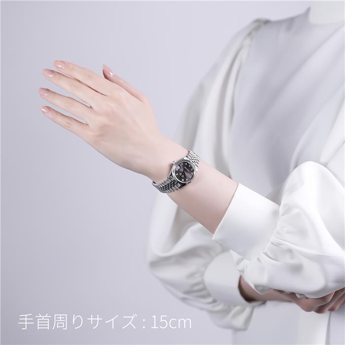 ROLEX ロレックス デイトジャスト 31 278274G グレー ジュビリーブレスレット 29