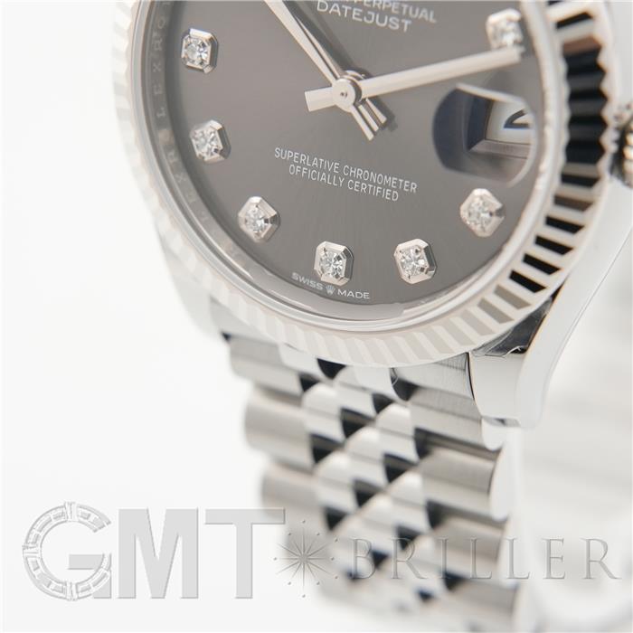 ROLEX ロレックス デイトジャスト 31 278274G グレー ジュビリーブレスレット 8