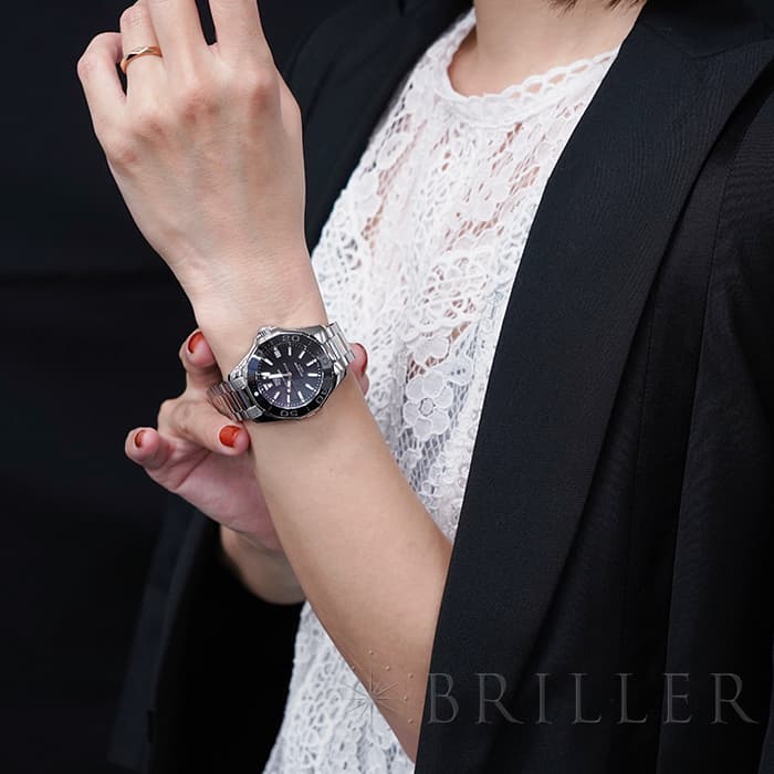 TAG HEUER タグ・ホイヤー アクアレーサー 300M 35mm ブラックシェル WAY131K.BA0748 29