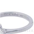 Van Cleef & Arpels ヴァン クリーフ&アーペル スウィート アルハンブラ リング ホワイトゴールド ダイヤモンド VCARO85800 9号 9