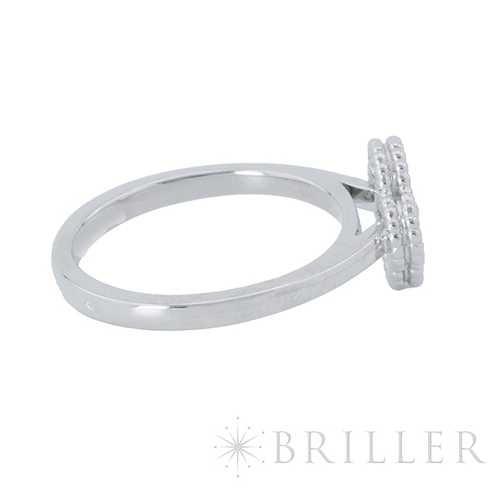 Van Cleef & Arpels ヴァン クリーフ&アーペル スウィート アルハンブラ リング ホワイトゴールド ダイヤモンド VCARO85800 9号 10
