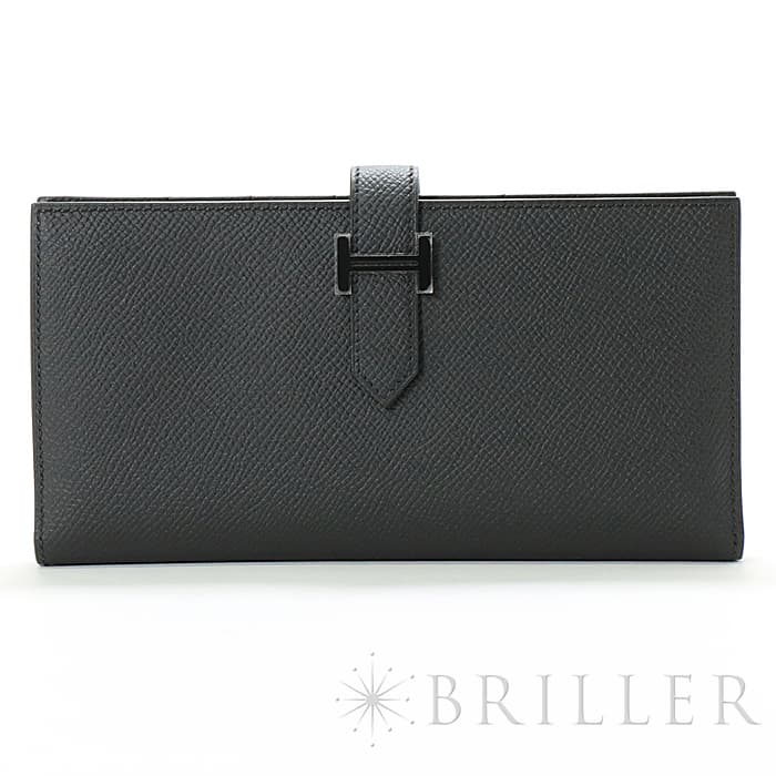 HERMES エルメス ベアン スフレ モノクローム エプソン ソーブラック ブラック金具 メイン