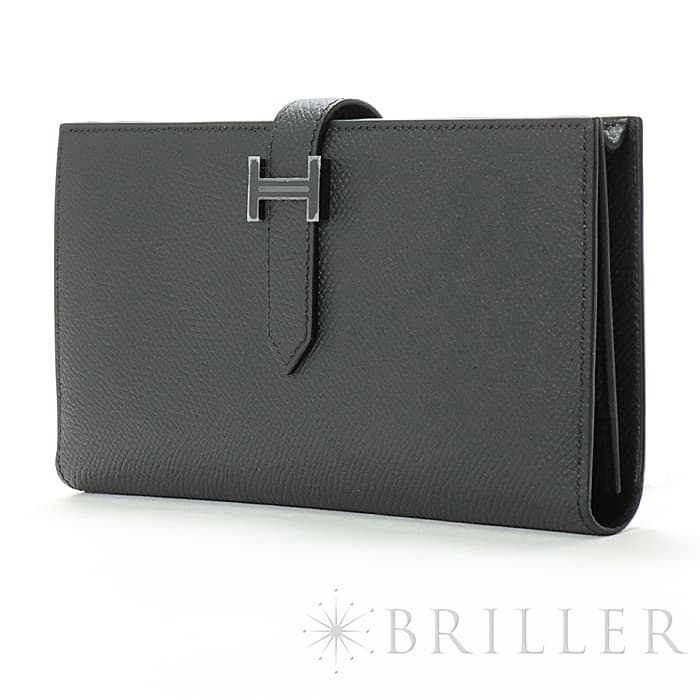 HERMES エルメス ベアン スフレ モノクローム エプソン ソーブラック ブラック金具 21