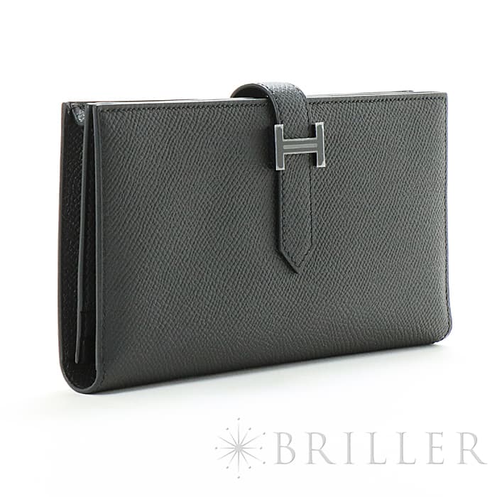 HERMES エルメス ベアン スフレ モノクローム エプソン ソーブラック ブラック金具 26