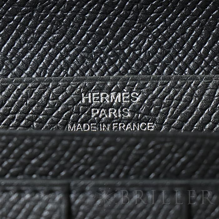 HERMES エルメス ベアン スフレ モノクローム エプソン ソーブラック ブラック金具 5