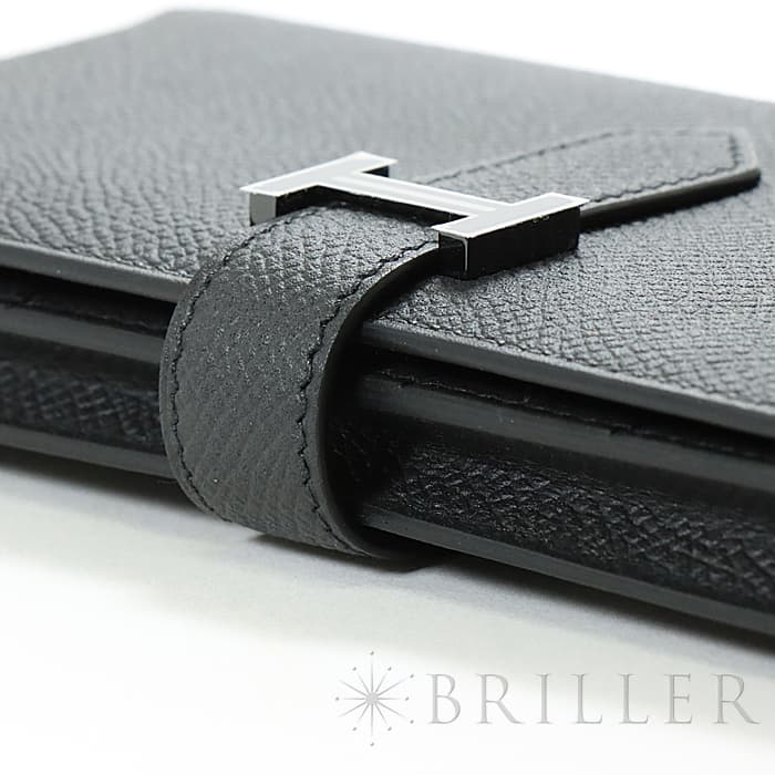 HERMES エルメス ベアン スフレ モノクローム エプソン ソーブラック ブラック金具 6