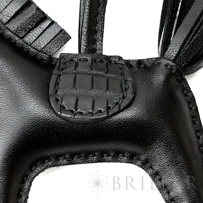 新品)HERMES エルメス バッグチャーム ロデオ PM ブラック(商品ID ...