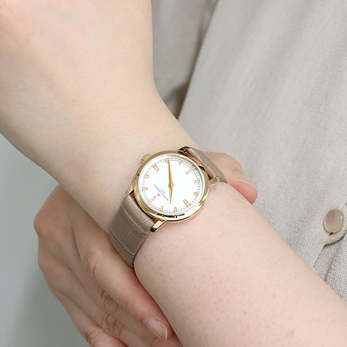 VACHERON CONSTANTIN ヴァシュロン・コンスタンタン パトリモニー トラディショナル スモールモデル 30mm 25155/000R-9585 28