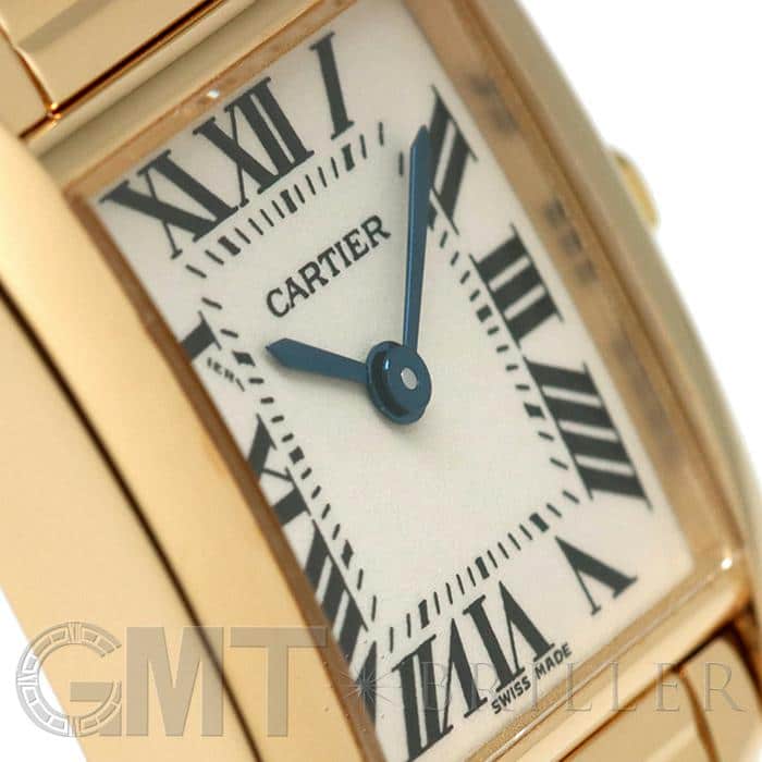 CARTIER カルティエ タンク フランセーズ SM W50002N2  イエローゴールド 14