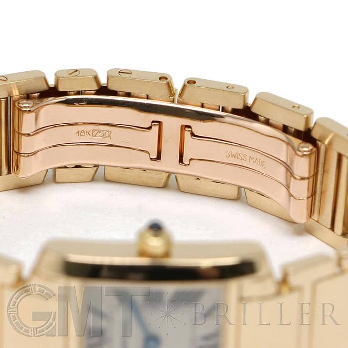CARTIER カルティエ タンク フランセーズ SM W50002N2  イエローゴールド 19