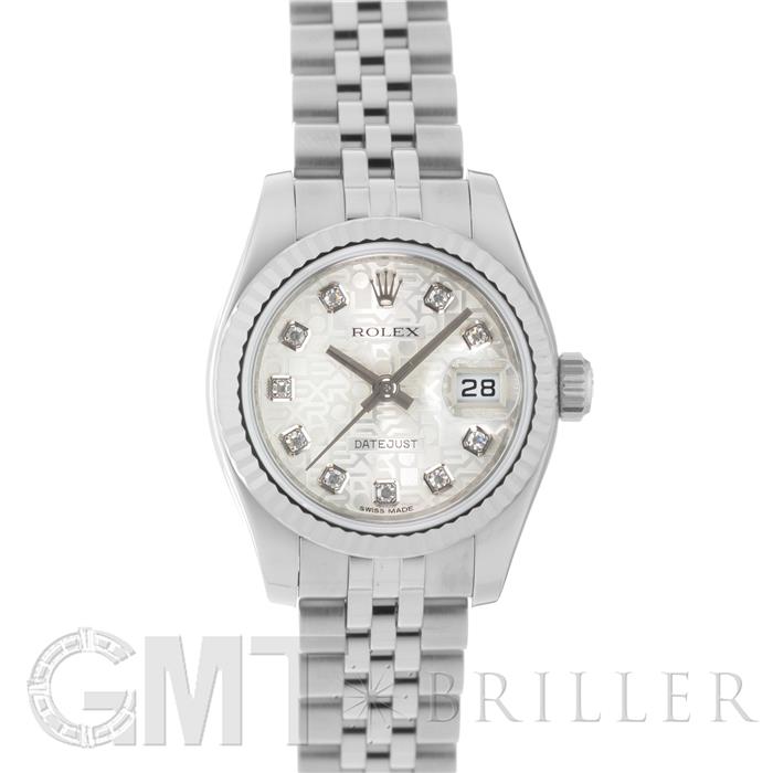 ROLEX ロレックス デイトジャスト 179174G シルバー コンピューター ジュビリーブレスレット メイン
