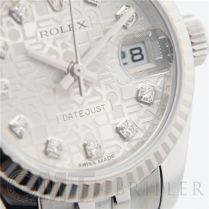 ROLEX ロレックス デイトジャスト 179174G シルバー コンピューター ジュビリーブレスレット 9