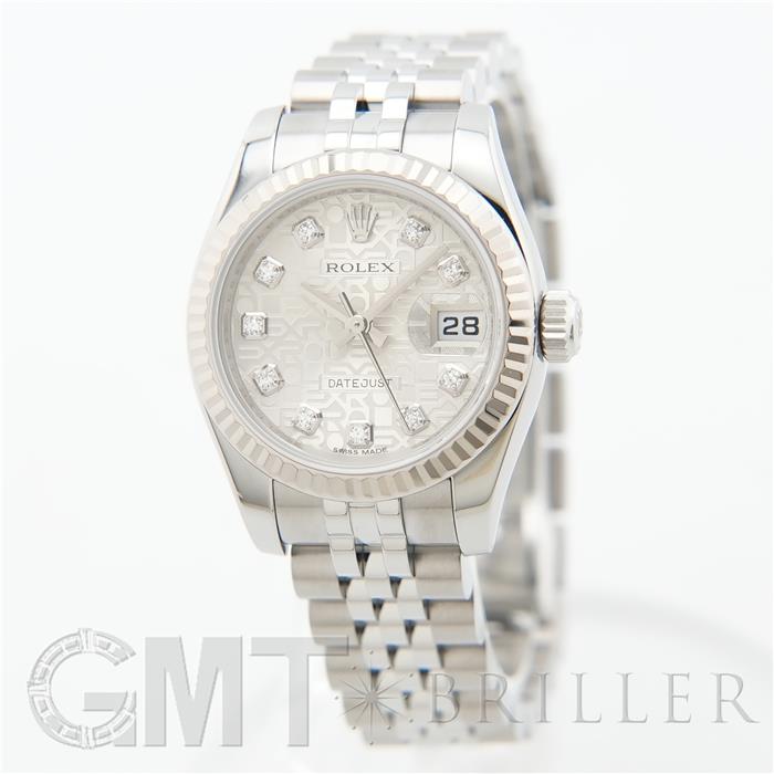 ROLEX ロレックス デイトジャスト 179174G シルバー コンピューター ジュビリーブレスレット 1
