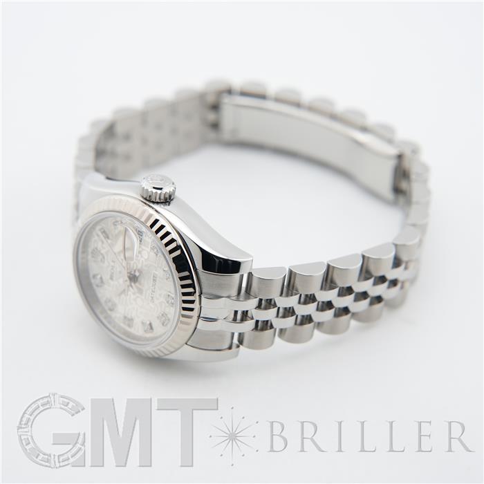 ROLEX ロレックス デイトジャスト 179174G シルバー コンピューター ジュビリーブレスレット 24