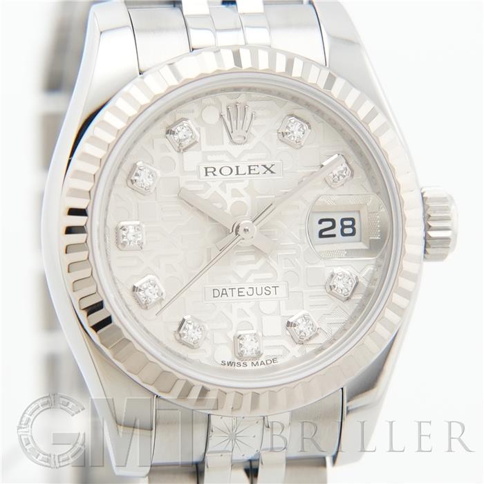 ROLEX ロレックス デイトジャスト 179174G シルバー コンピューター ジュビリーブレスレット 7