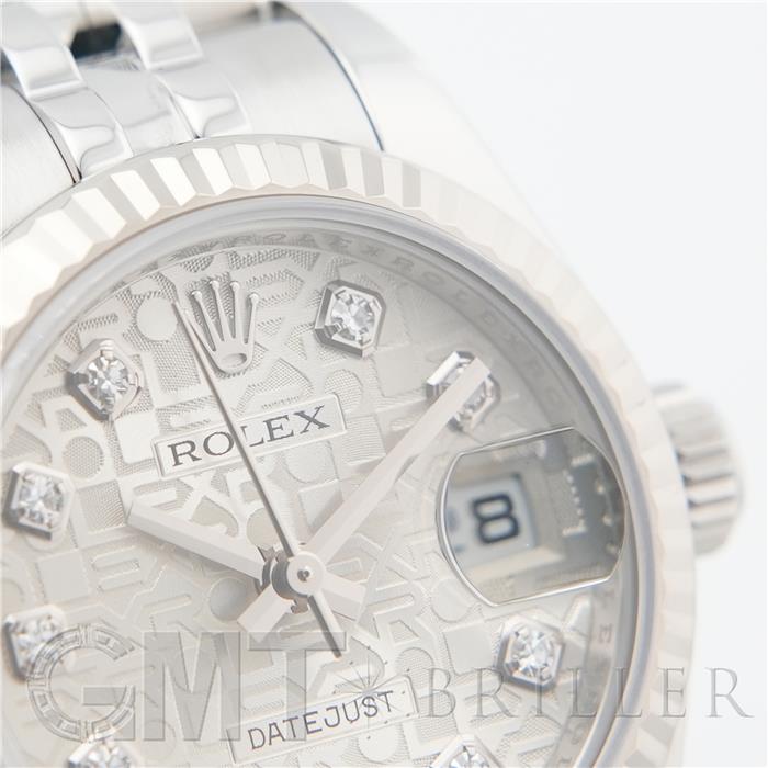 ROLEX ロレックス デイトジャスト 179174G シルバー コンピューター ジュビリーブレスレット 8