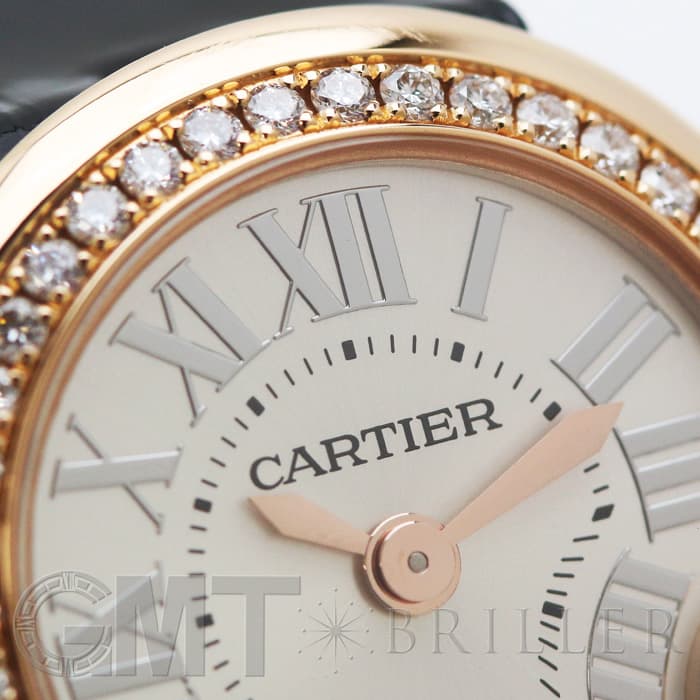 CARTIER カルティエ バロン ブラン ドゥ カルティエ WJBL0004 ピンクゴールド ダイヤ 9