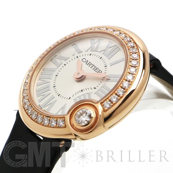 CARTIER カルティエ バロン ブラン ドゥ カルティエ WJBL0004 ピンクゴールド ダイヤ 18