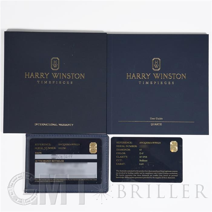 HARRY WINSTON ハリー・ウィンストン アベニューC ミニ ホワイトゴールド AVCQHM16WW024 4