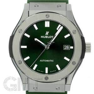 HUBLOT ウブロ クラシック フュージョン チタニウム グリーン 511.NX.8970.RX