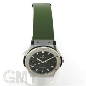 HUBLOT ウブロ クラシック フュージョン チタニウム グリーン 511.NX.8970.RX