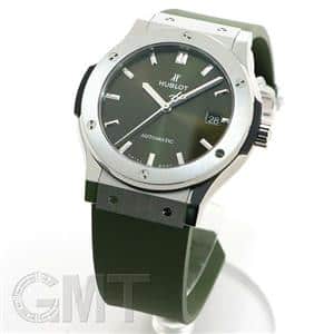 HUBLOT ウブロ クラシック フュージョン チタニウム グリーン 511.NX.8970.RX