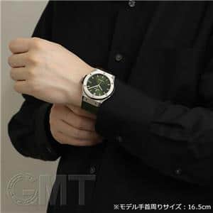 HUBLOT ウブロ クラシック フュージョン チタニウム グリーン 511.NX.8970.RX