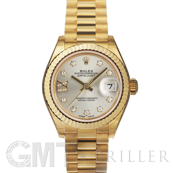 ROLEX ロレックス デイトジャスト 279178G シルバー スターIXダイヤ メイン