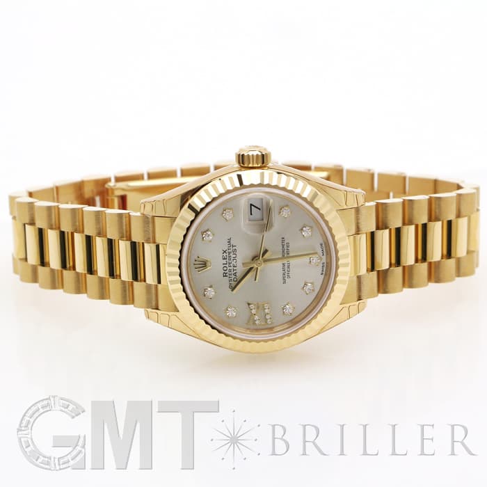 ROLEX ロレックス デイトジャスト 279178G シルバー スターIXダイヤ 9