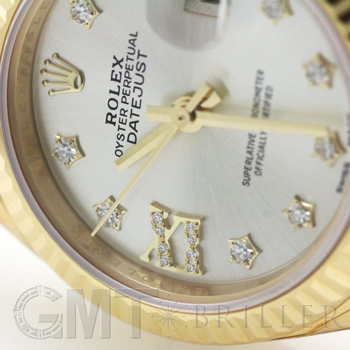 ROLEX ロレックス デイトジャスト 279178G シルバー スターIXダイヤ 11