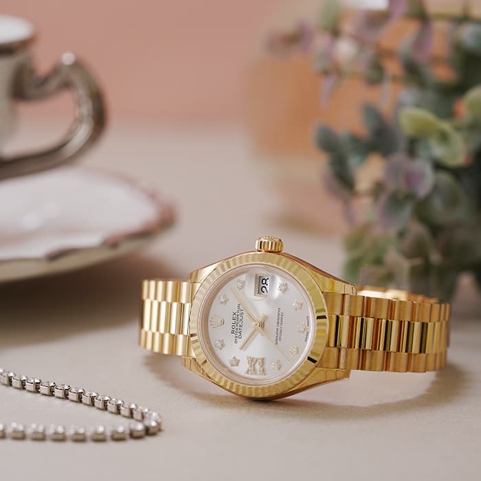 ROLEX ロレックス デイトジャスト 279178G シルバー スターIXダイヤ 2